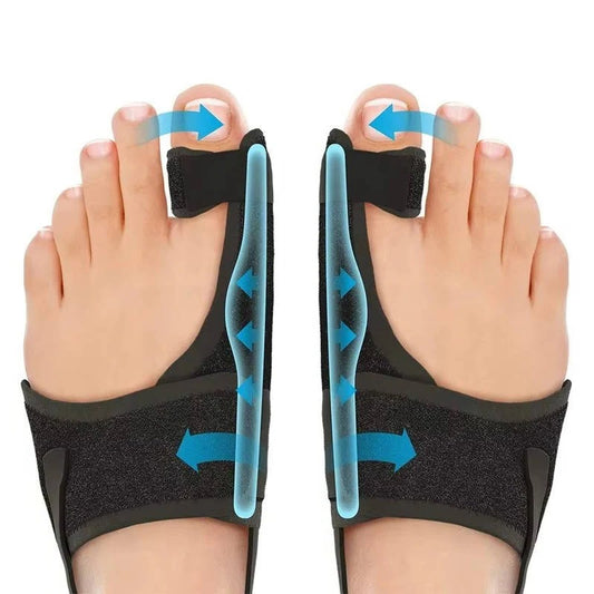Adjustable Toe Splint Brace for Bunion Support, 2 Pack