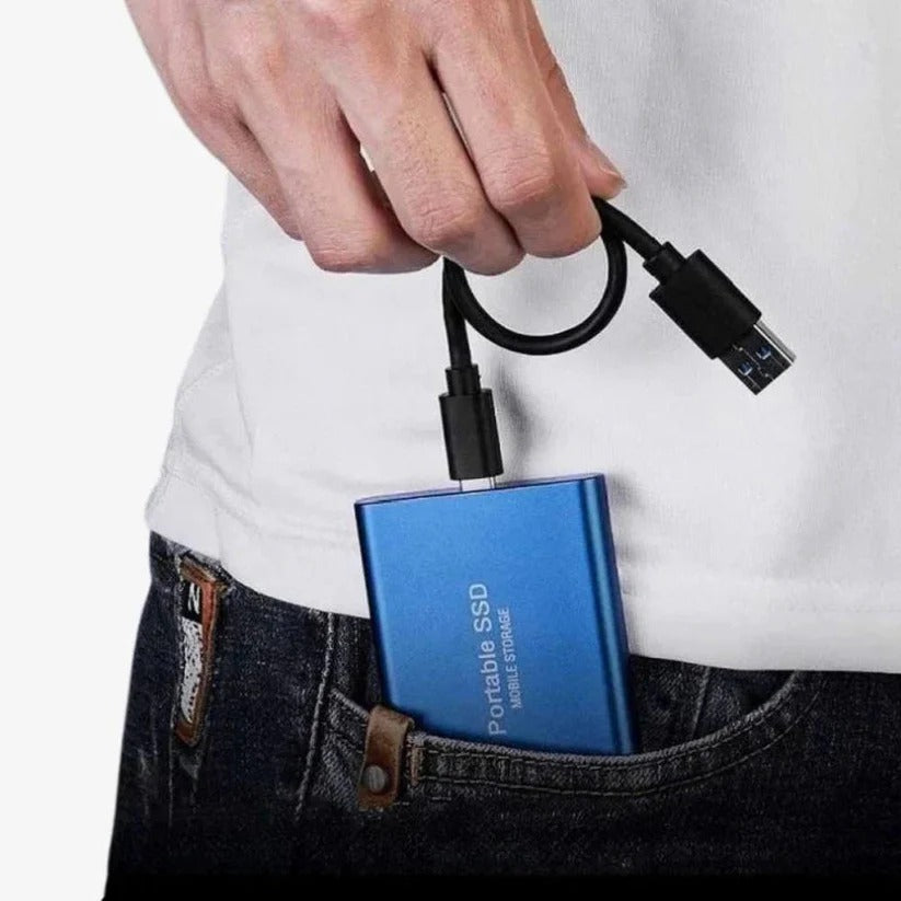 Portable External SSD with USB 3.2 for High Speed Storage