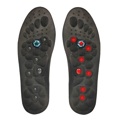 Magnetic Comfort Insoles with Cushioning and Arch Support