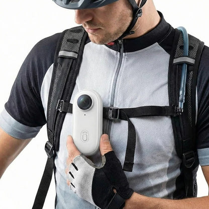Magnetic 4K Action Camera for Cycling with 120 Degeree Wide Lens