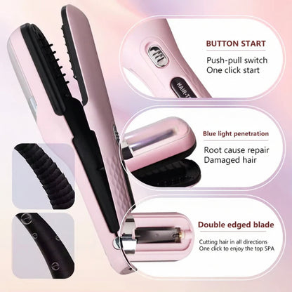 Portable Split End Trimmer with Type C Rechargeable Battery