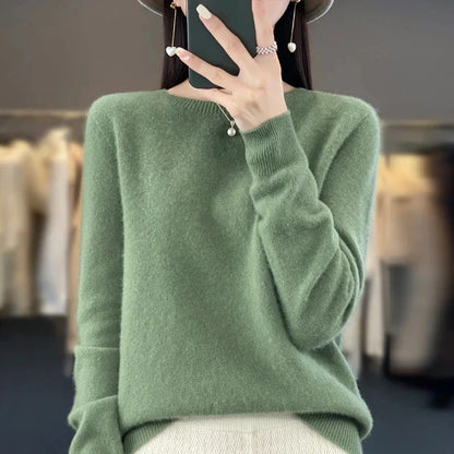 Merino Wool Sweater for Fall and Winter