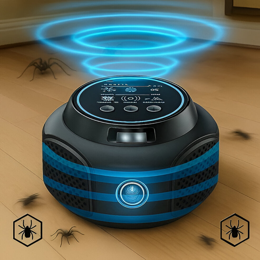Ultrasonic Pest Repeller with 3200 Square Foot Coverage and Silent Operation