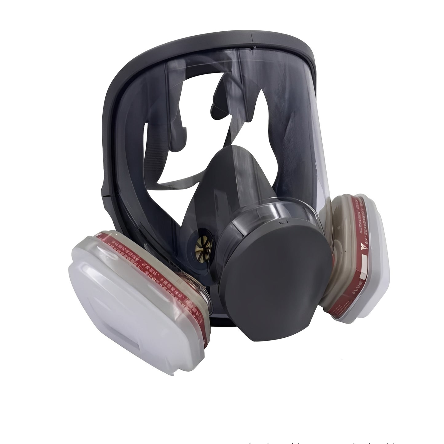 Full Face Respirator Mask with Anti Fog Lens and Silicone Seal