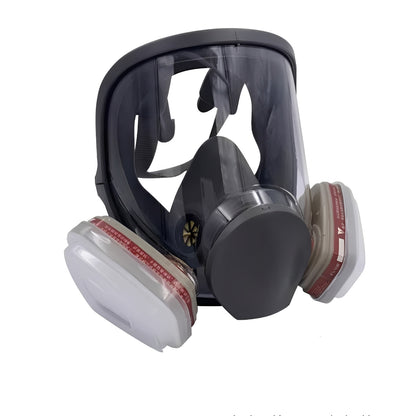 Full Face Respirator Mask with Anti Fog Lens and Silicone Seal