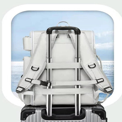 Travel Backpack with Laptop Pocket and Multi Compartment Design