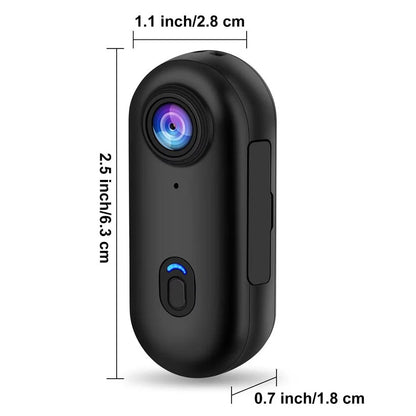 Magnetic 4K Action Camera for Cycling with 120 Degeree Wide Lens