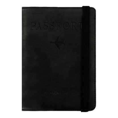 Unisex Slim Travel Passport Wallet with Card Slots