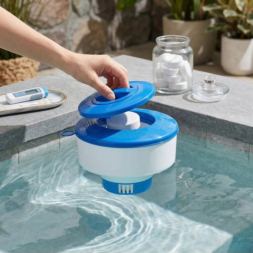 Adjustable Pool Chemical Floater for Pools Spas and Hot Tubs