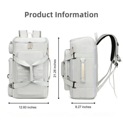 Travel Backpack with Laptop Pocket and Multi Compartment Design