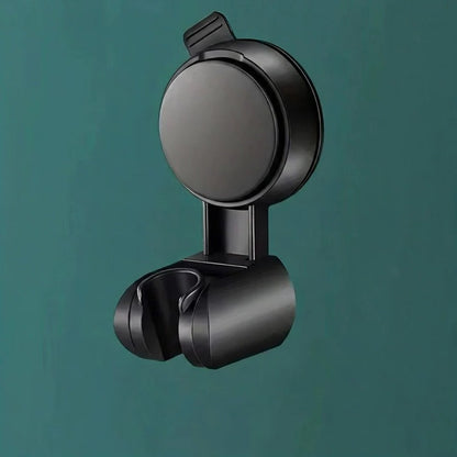 No Drill Adhesive Shower Head Holder, Adjustable 360 Degree Wall Mount Bracket