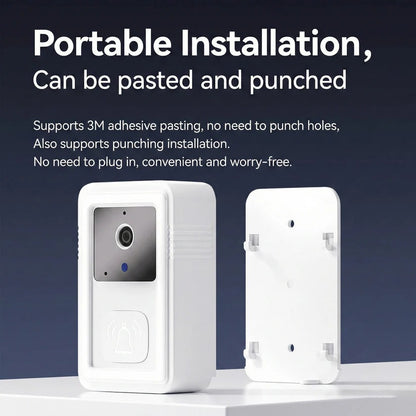 1080P HD Wi-Fi Video Doorbell with Two Way Audio and Cloud Storage