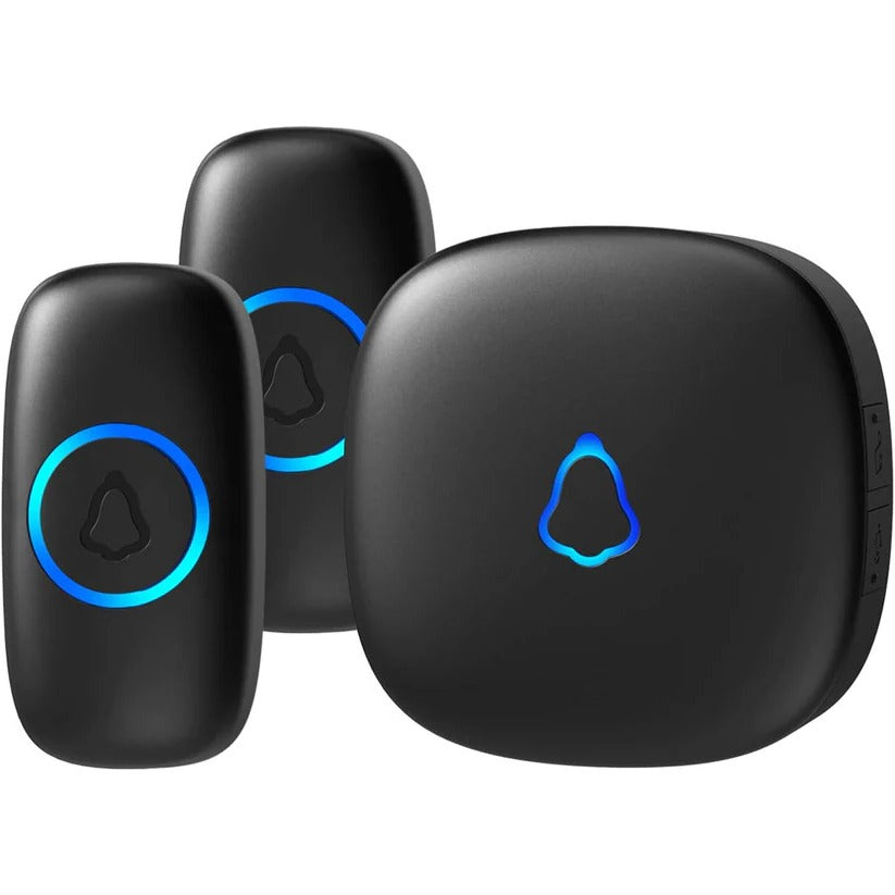 Wireless Smart Doorbell without Camera, 1000ft Range with 58 Chimes and LED Indicator for Home Use