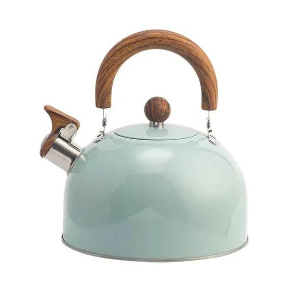 Stainless Steel Whistling Stovetop Kettle with Insulated Handle