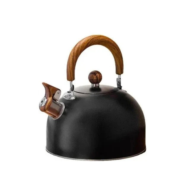 Stainless Steel Whistling Stovetop Kettle with Insulated Handle