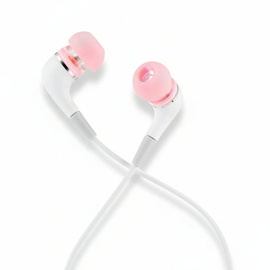 Portable 650nm LED Ear Device with Silicone Tips and USB Connection