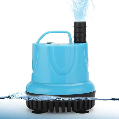Submersible Aquarium Water Pump with Built In Filter for Fish Tank