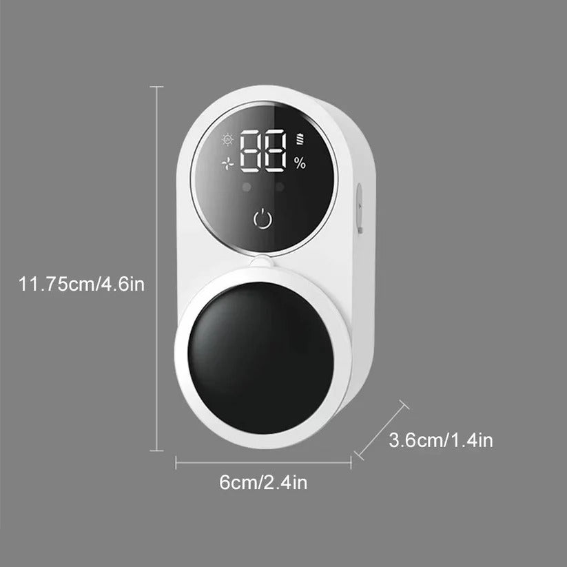 Wall Mount UV Toothbrush Holder with Touchless Sensor Organizer