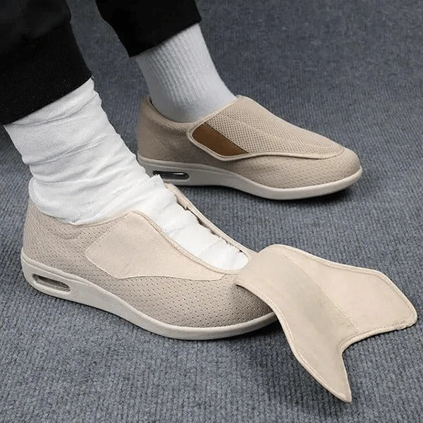 Slip On Walking Shoes with Extra Wide Fit and Memory Foam Cushioning