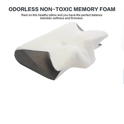 Ergonomic Pillow with Armrests for Side Sleepers