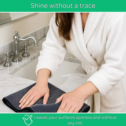 Microfiber Cleaning Cloth 1200 GSM for Glass and Kitchen