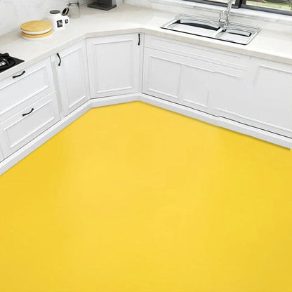 Vinyl Peel and Stick Floor Tile for Kitchens Bathrooms and Rentals, 79 x 19.5 Inches