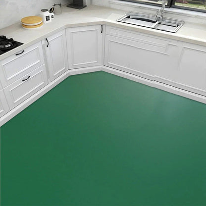 Vinyl Peel and Stick Floor Tile for Kitchens Bathrooms and Rentals, 79 x 19.5 Inches