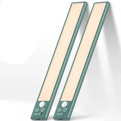 Rechargeable Magnetic Under Cabinet Lights with Motion Sensor, Set of 2