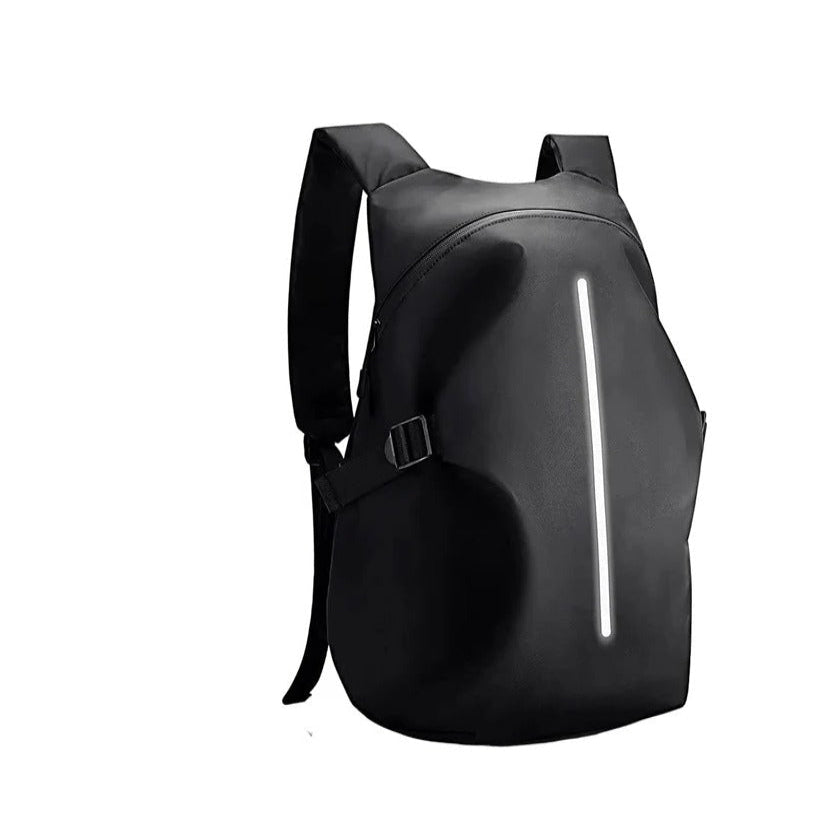Motorcycle Helmet Backpack 40L with Laptop Pocket and Reflective Strips