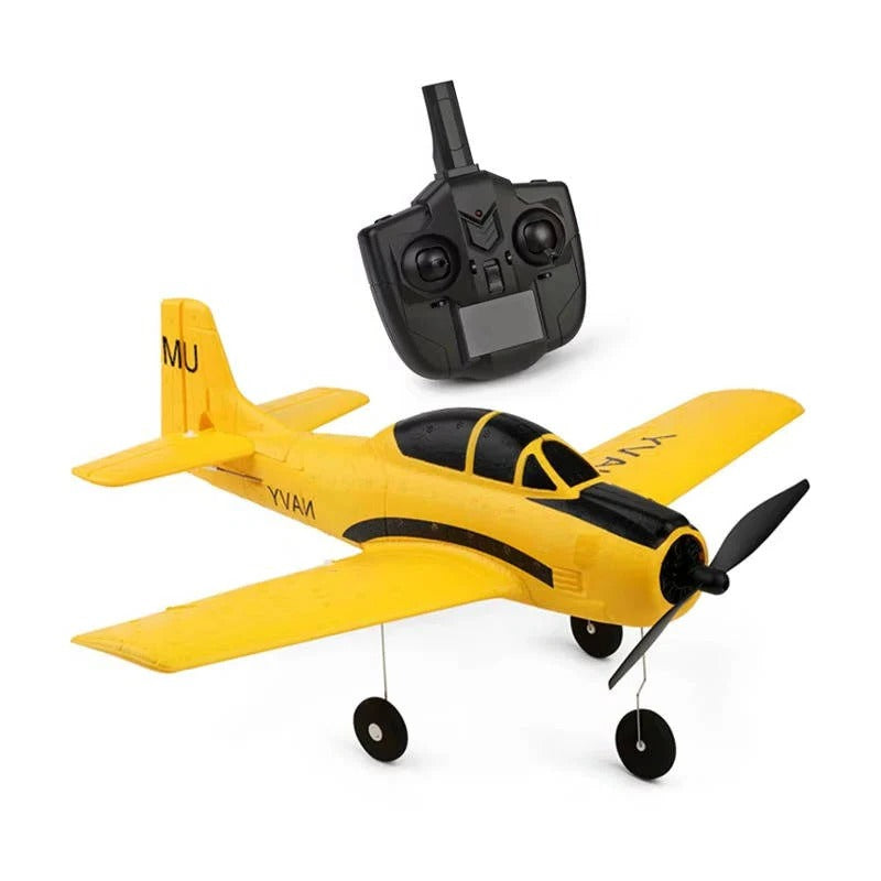 RC Airplane with 6 Axis Gyro 4 Channel Control and 2 Batteries
