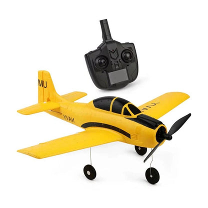 RC Airplane with 6 Axis Gyro 4 Channel Control and 2 Batteries