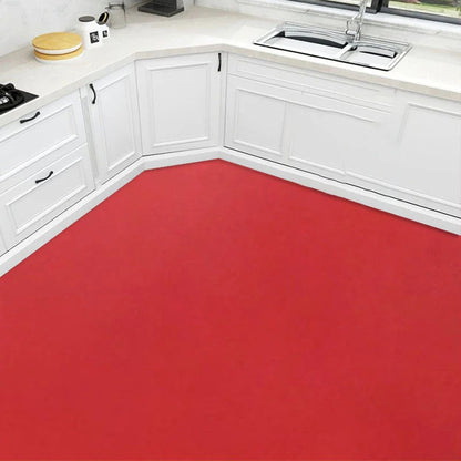 Vinyl Peel and Stick Floor Tile for Kitchens Bathrooms and Rentals, 79 x 19.5 Inches