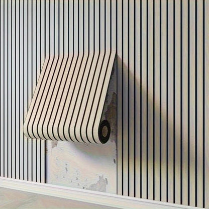 Peel and Stick 3D PVC Wall Panels with Textured Wood Grain Finish