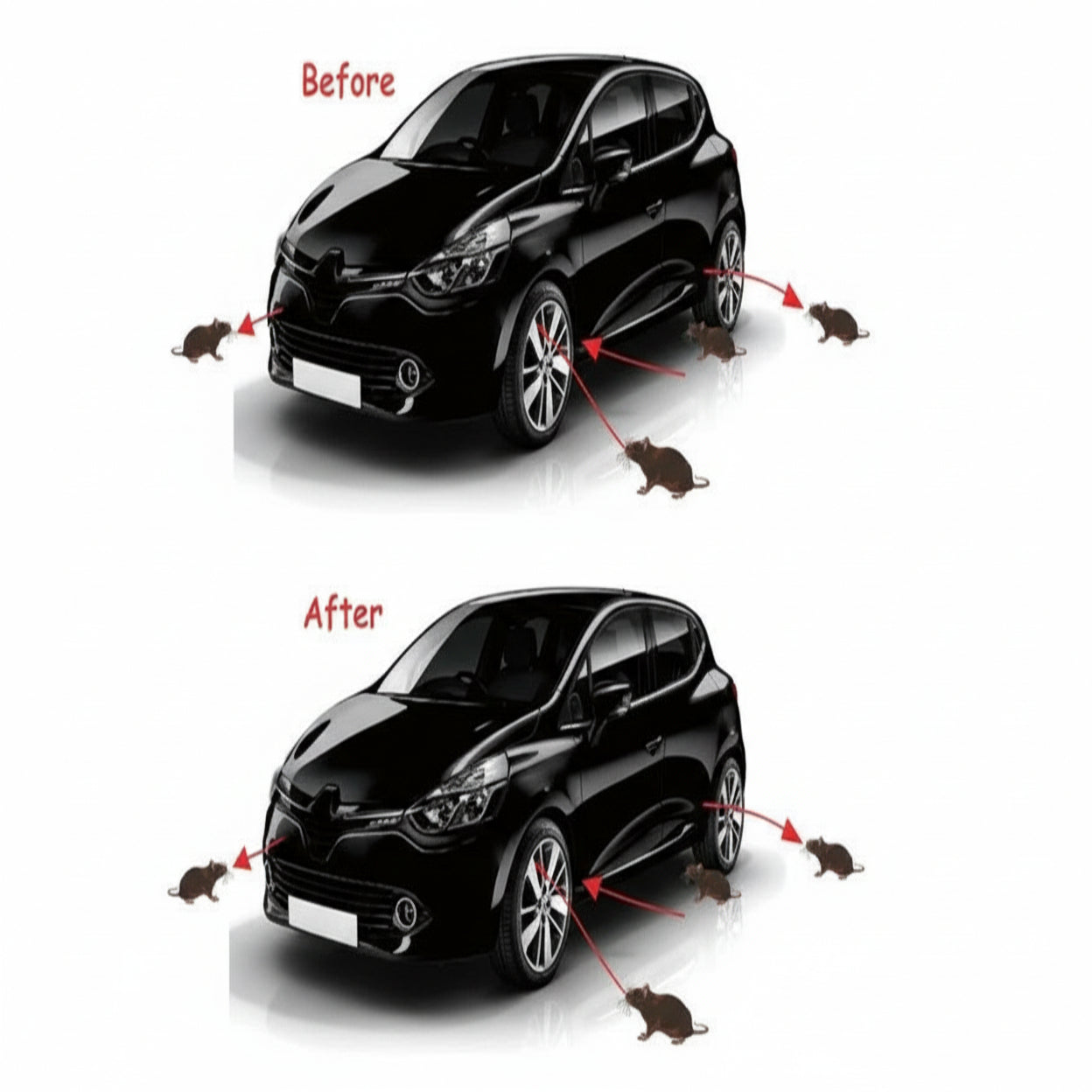 12V Vehicle Mounted Ultrasonic Rodent Deterrent Device