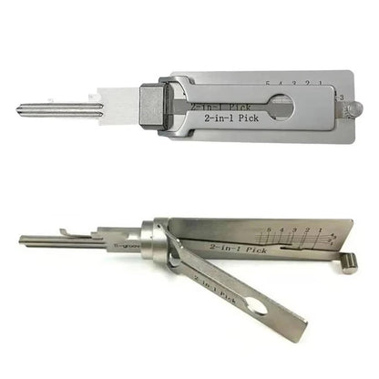 Stainless Steel Locksmith Tool Kit for Automotive Maintenance
