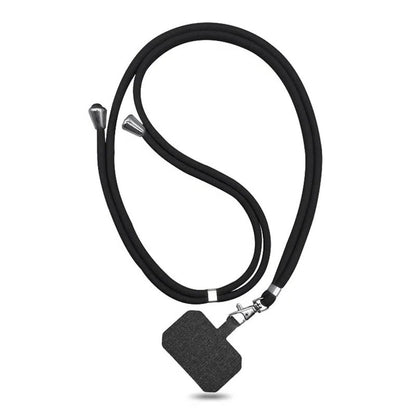 Hands-Free Crossbody Lanyard Phone Carrier with Adjustable Length Strap
