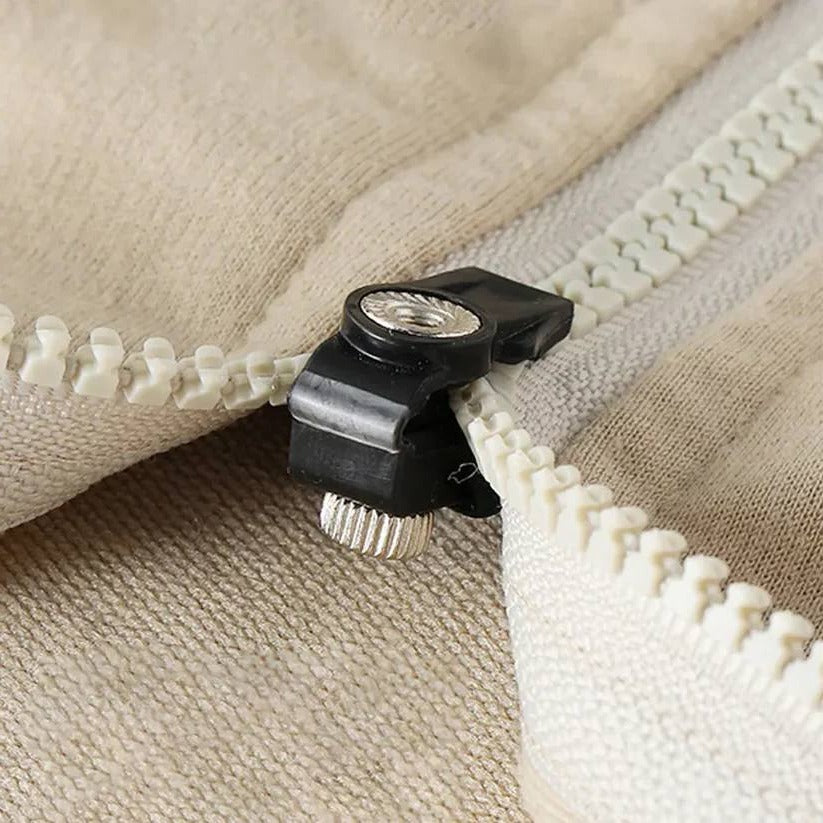 Universal Zipper Fix Kit 6 Pack, Clip On Replacement Sliders for Broken Zippers