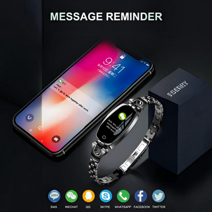Women’s Smart Fitness Tracker with HR Monitoring