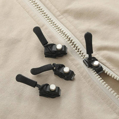 Universal Zipper Fix Kit 6 Pack, Clip On Replacement Sliders for Broken Zippers