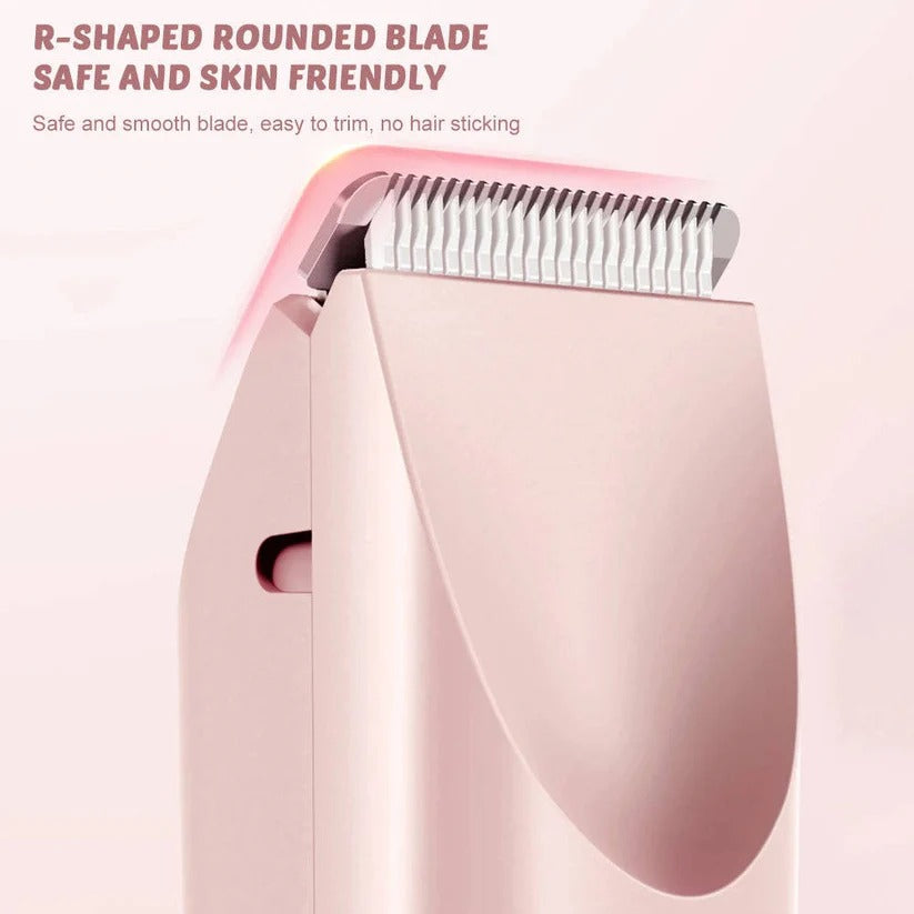 Women’s Dual Head Body Trimmer with IPX7 Waterproof  Rechargeable Design