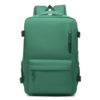 Padded Laptop Backpack Featuring Weather Resistant Fabric and Organized Compartments