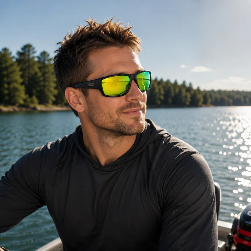 UV400 Polarized Driving Glasses with Anti Glare Lens Technology