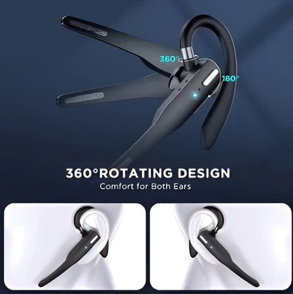 Bluetooth 5.1 Trucker Headset with Dual Mic Noise Cancelling