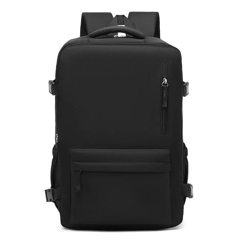 Padded Laptop Backpack Featuring Weather Resistant Fabric and Organized Compartments