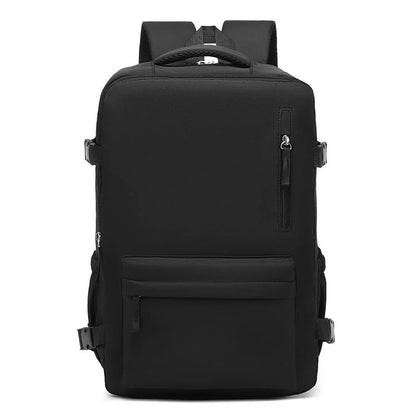 Padded Laptop Backpack Featuring Weather Resistant Fabric and Organized Compartments
