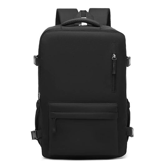 Padded Laptop Backpack Featuring Weather Resistant Fabric and Organized Compartments