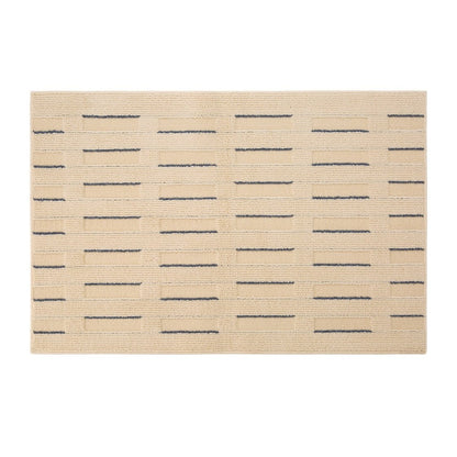 Runner Mat with Textured Surface and Non Slip Backing for Entryways