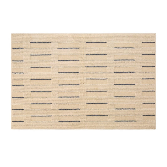 Runner Mat with Textured Surface and Non Slip Backing for Entryways