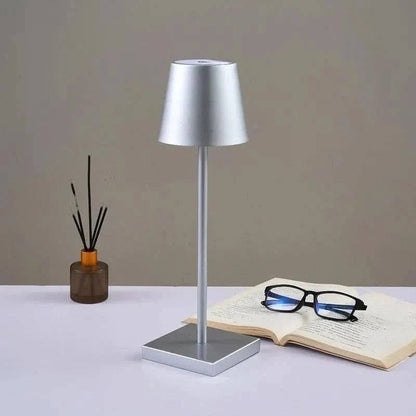 Touch Control LED Table Lamp with Three Color Temperatures and Dimming, Waterproof Design