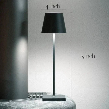 Touch Control LED Table Lamp with Three Color Temperatures and Dimming, Waterproof Design